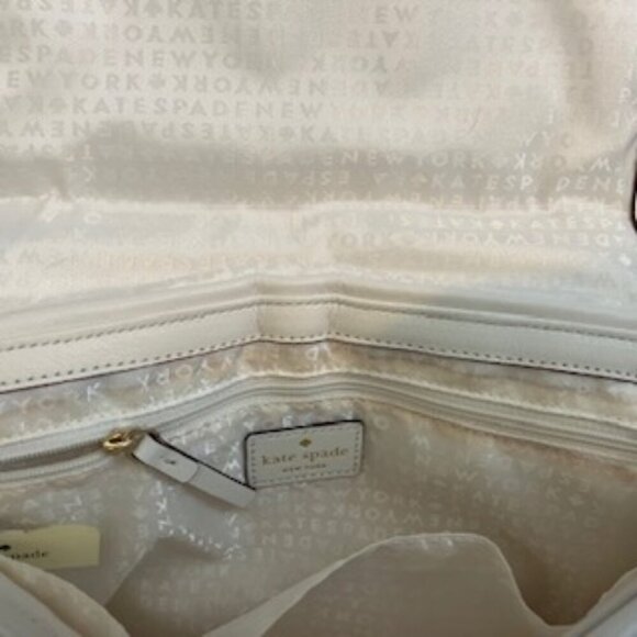 Kate Spade Daniella leather shoulder bag, color: Cement - Picture 6 of 12